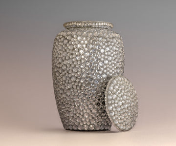 Diamond Sprinkled Large Urn